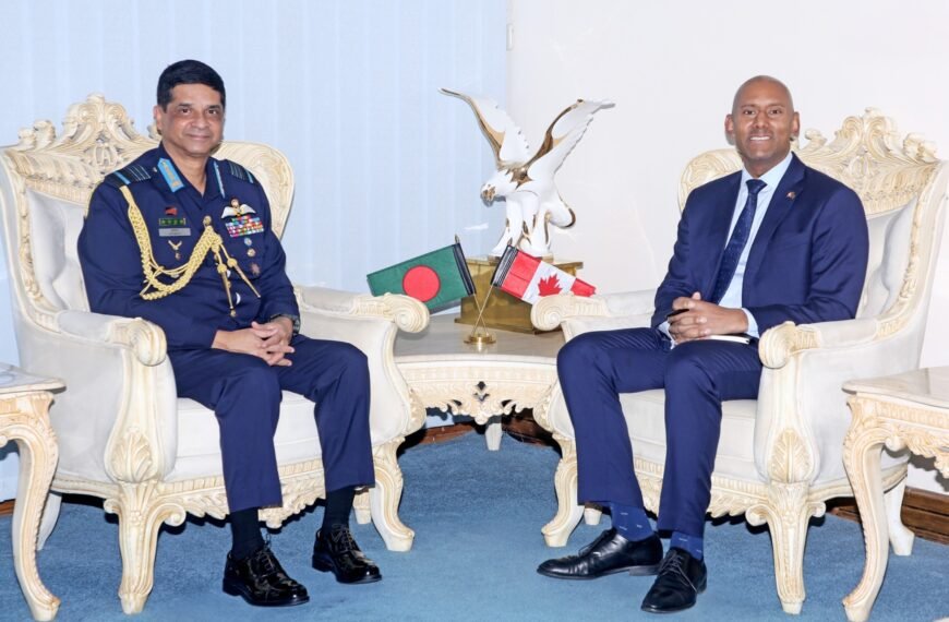 Canadian High Commissioner to Dhaka…