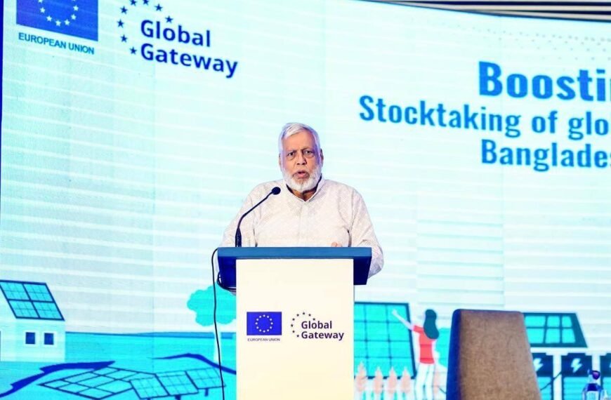 Energy Adviser Fauzul Kabir Khan calls for sustainable solar solutions to address climate-power-land challenges