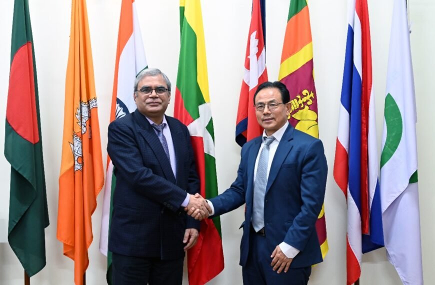 BIMSTEC-SACEP meeting held on cooperation…