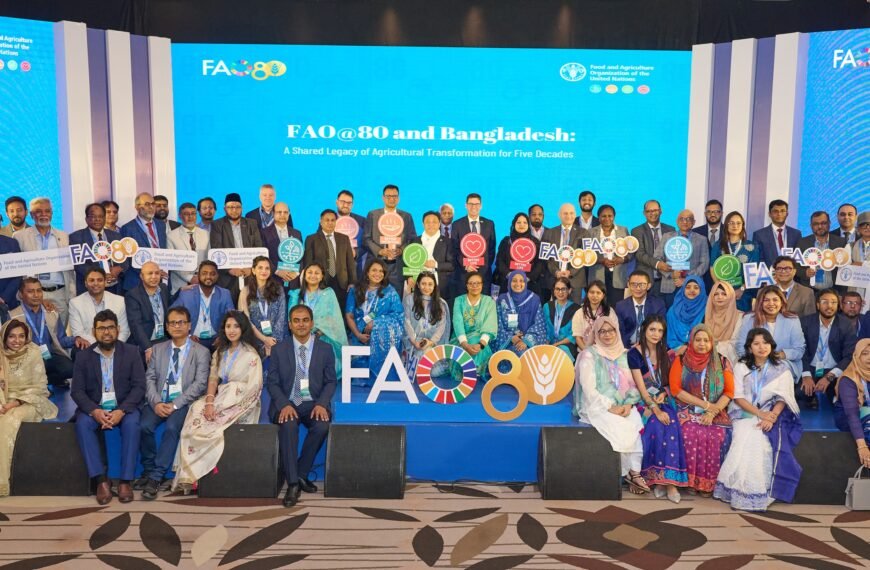 FAO Bangladesh celebrates 80 years of long-standing cooperation with Bangladesh