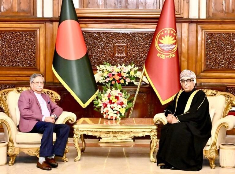 Oman’s Ambassador presents credentials to…