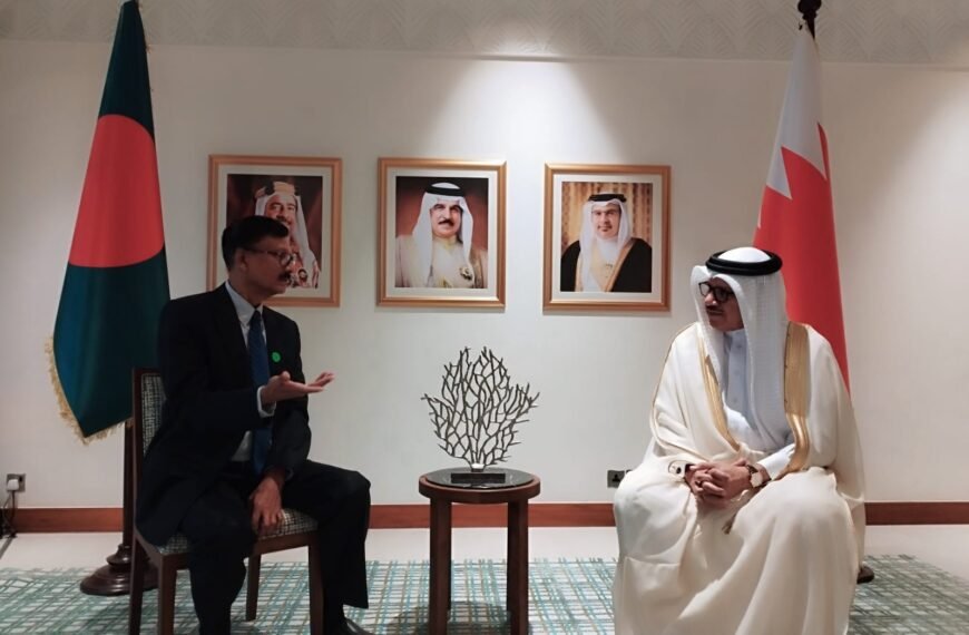 Bangladesh Foreign Adviser Engages in…