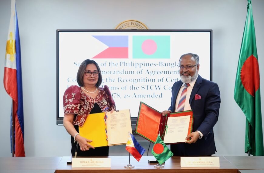 3rd Bangladesh–Philippines Foreign Policy Consultations&hellip;