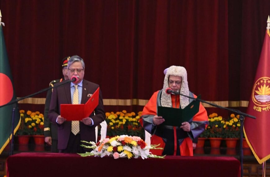 Zubair Rahman Chowdhury takes oath as Chief Justice
