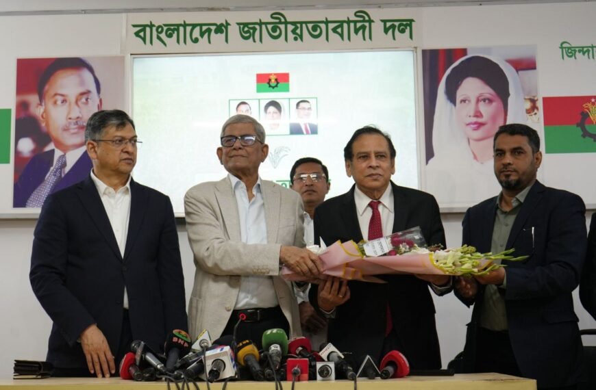 Former Finance Minister’s Son Reza Kibria Joins BNP