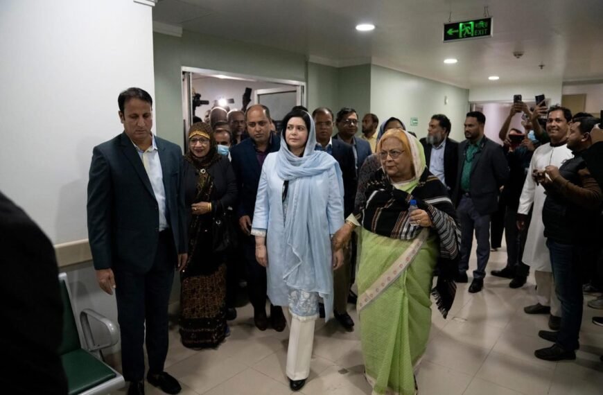 Dr. Zubaida Rahman went to the hospital to see Khaleda Zia