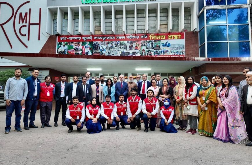 EU and Bangladesh Red Crescent Join Forces to Provide Medical Care and Rehabilitation for the Injured