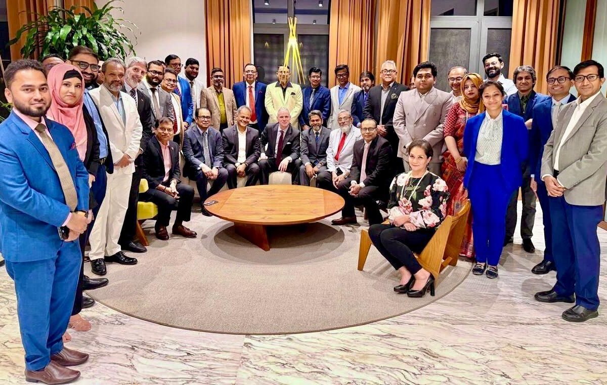 Swiss Embassy in Dhaka hosted its Annual Reception…