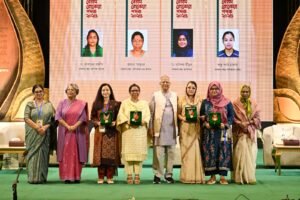 Chief Adviser Presents Begum Rokeya Padak to Four…