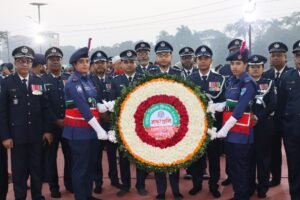 Gazipur District Police pays tribute on the great&hellip;