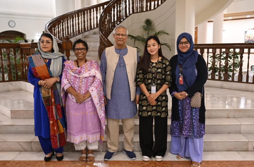 Chief Adviser Hosts Reception for Begum Rokeya Award Recipients