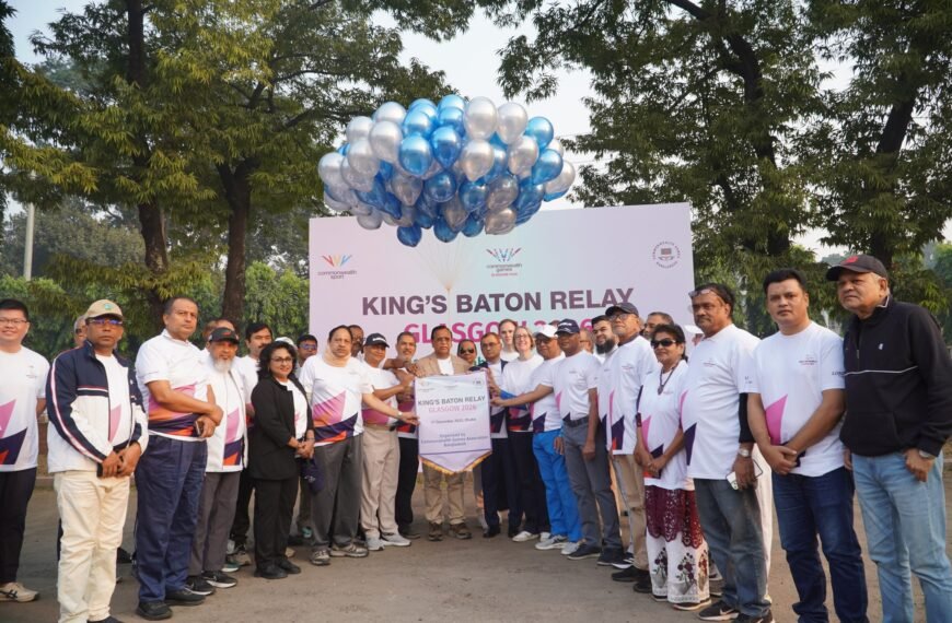 Commonwealth Games Association Bangladesh organizes colorful events at Bangladesh Army Stadium