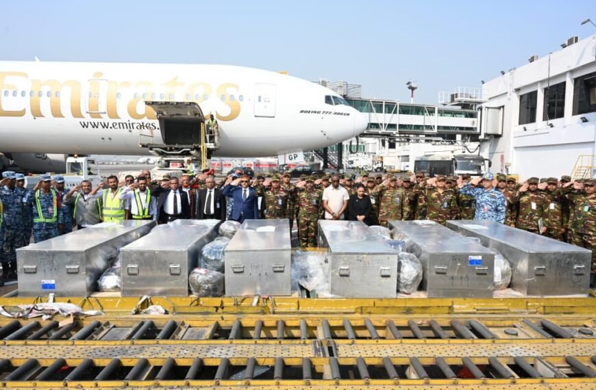 Bodies of Bangladesh Army peacekeepers&hellip;