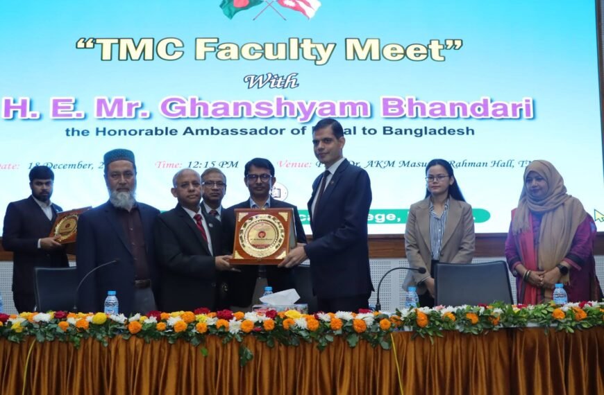 Nepal Ambassador Ghanshyam Bhandari visits&hellip;