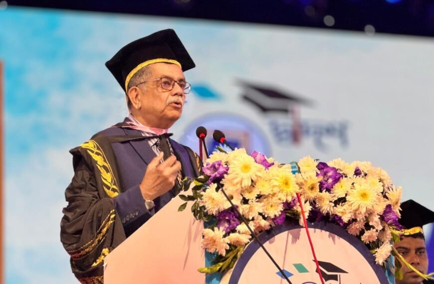 A university degree is not just for getting a job, it is a responsibility to contribute to society: Education Advisor