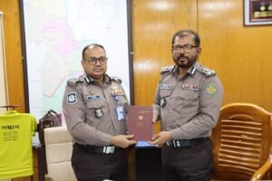 Mohammad Zahidul Hasan take charge as KMP Commissioner