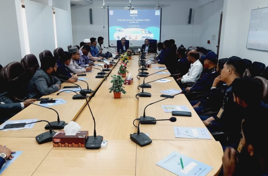 Two-day Passenger Service and Facilitation Course Held at Cox’s Bazar Airport