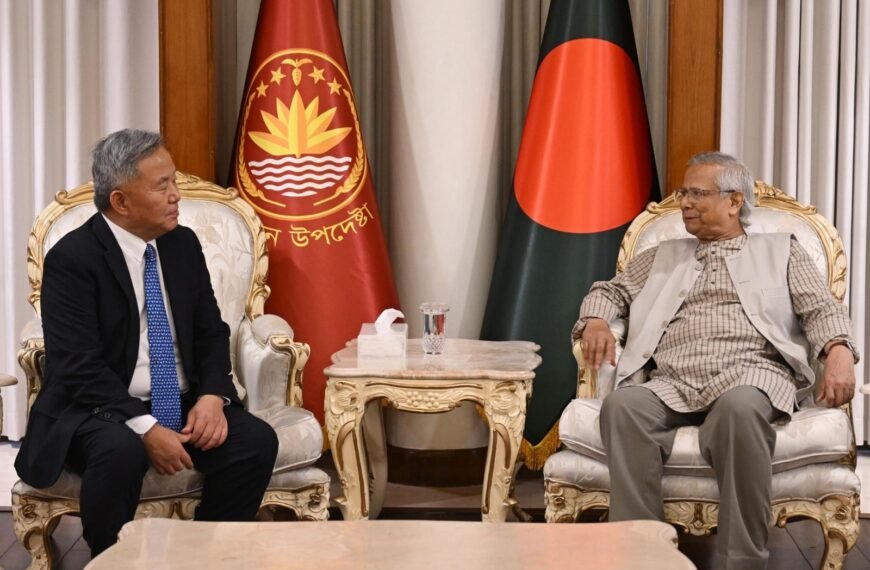 South Korean Ambassador Pays Farewell Call on Chief Adviser