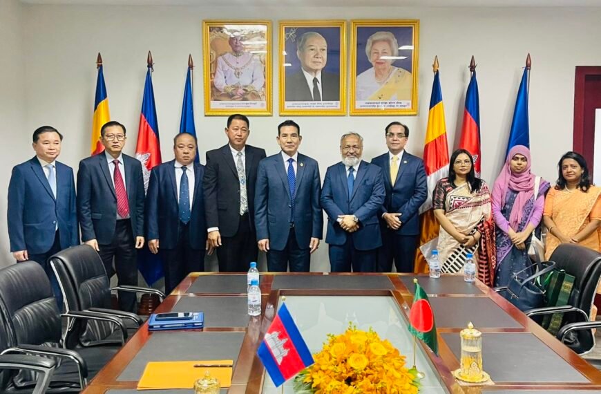 Bangladesh–Cambodia Discuss Enhanced Cooperation in Civil Aviation