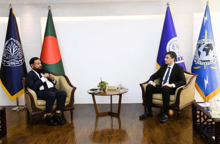 TİKA Officials Meet CID Chief to Discuss institutional Cooperation in Bangladesh