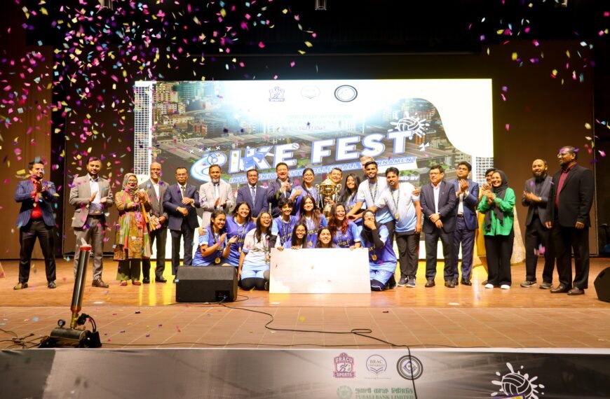 BRAC University women’s volleyball team clinch ‘Spike Fest 2025’ championship