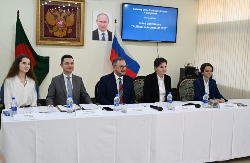 Russian Ambassador Calls for Reducing Tensions Between Bangladesh and India