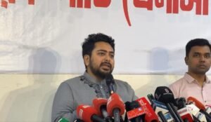 We are not participating in this election to…