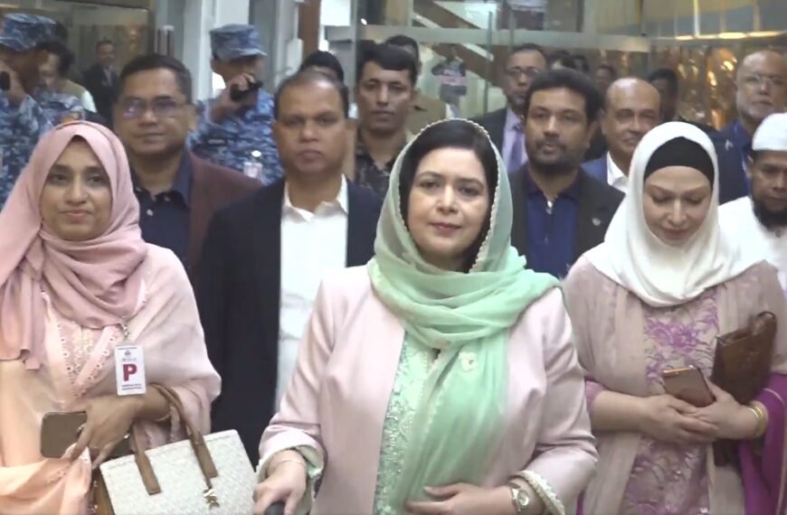 Dr. Zubaida Rahman returns to London