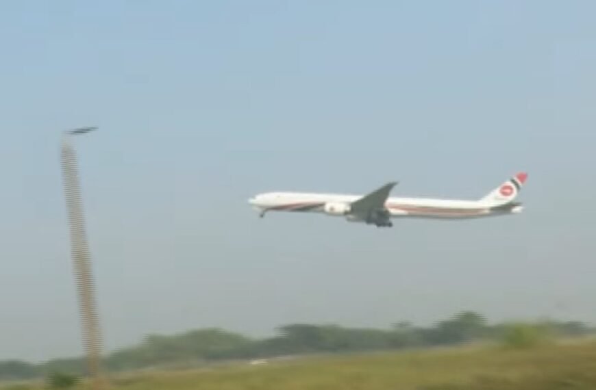 The plane carrying Tarique Rahman&hellip;