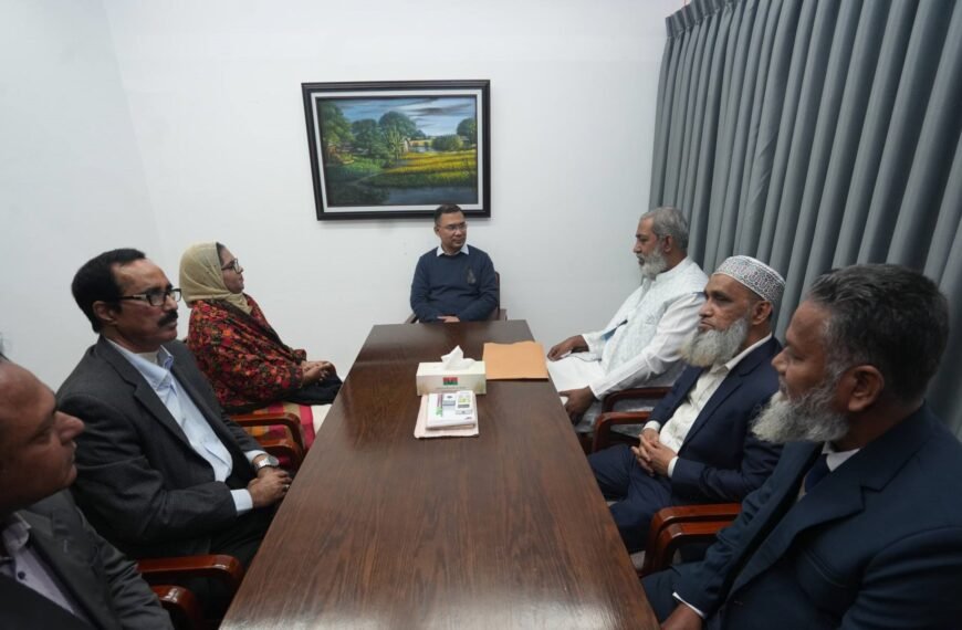 Bangladesh Labor Party delegation holds&hellip;