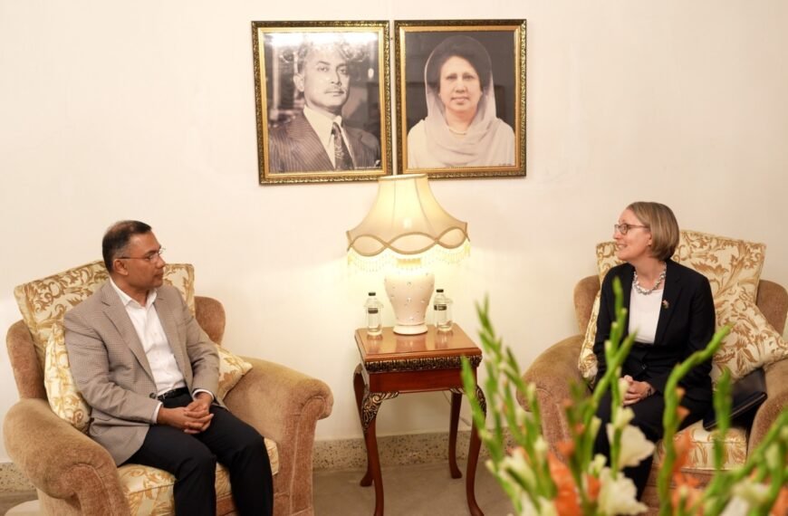 British High Commissioner Sarah Cook pays courtesy call on BNP Chairman Tarique Rahman