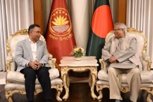 Tarique Rahman pays courtesy call on Chief Advisor