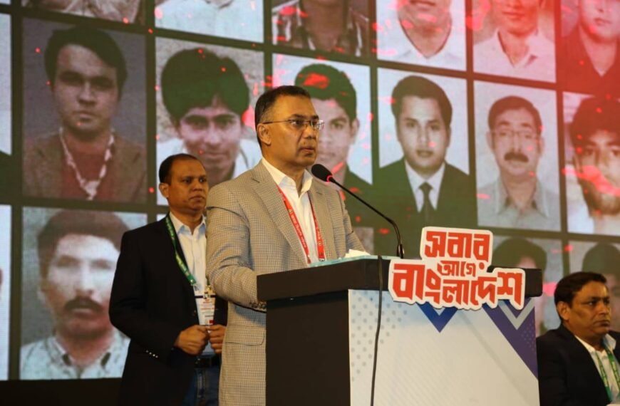 Democratic government essential to establish justice for disappearances and murders: BNP Chairman Tarique Rahman