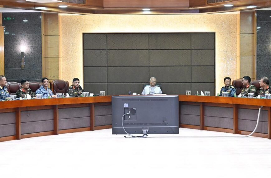 Chief Adviser directs armed forces&hellip;