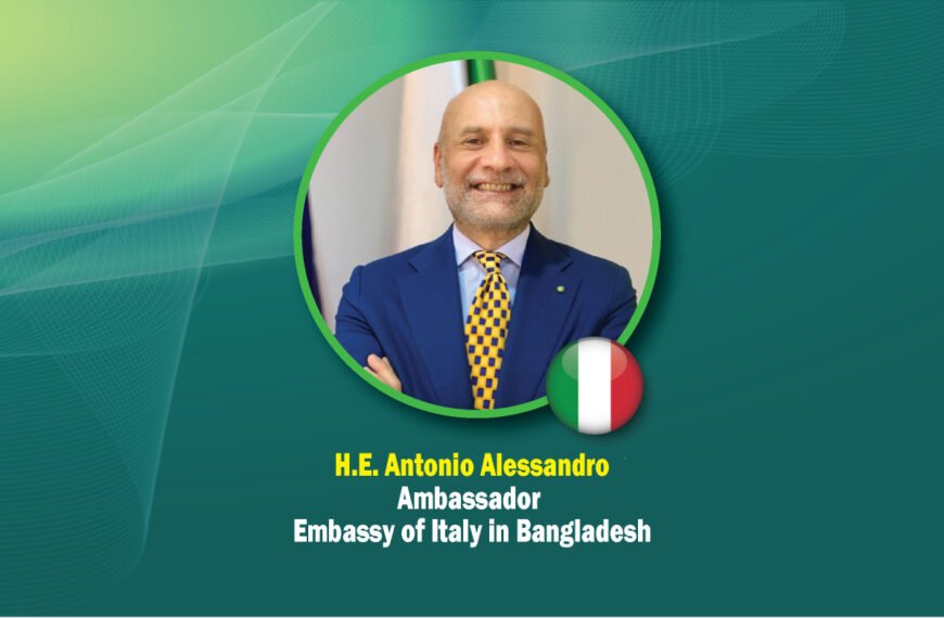 The Italian Ambassador to Dhaka gave a special message in the ‘Special January, 2026 Edition’ of the “Business in Bangladesh Newsletter” on the occasion of the English New Year