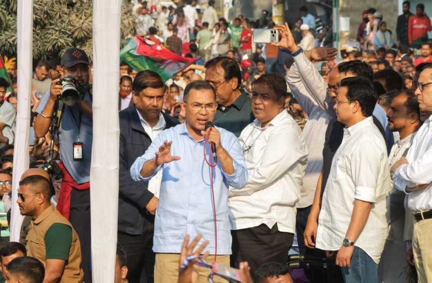 Tarique Rahman announces construction of 40 playgrounds in Dhaka if BNP comes to power