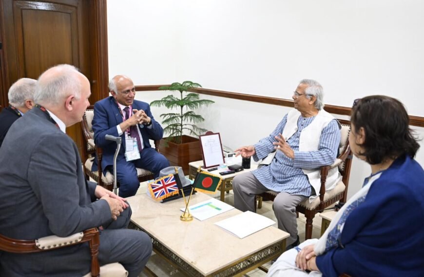 Voice For Justice Observers’ team Mets Chief Adviser