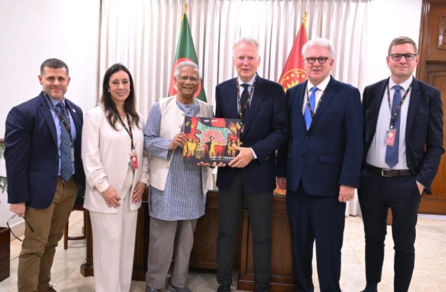 IRI Election Observation Team Pays Courtesy Call on Chief Advisor