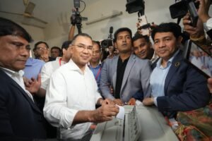 BNP Chairman Tarique Rahman casts his vote in&hellip;