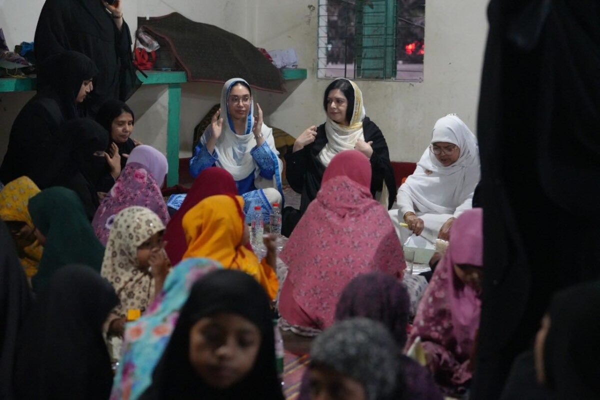 Dr. Zubaida Rahman and Barrister Zaima Rahman break…