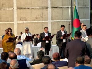 M Rashiduzzaman Millat takes oath as State Minister&hellip;