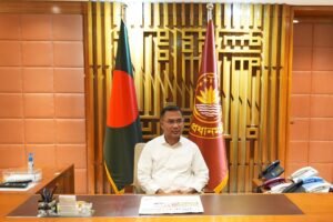 Prime Minister Tarique Rahman holds office at the&hellip;
