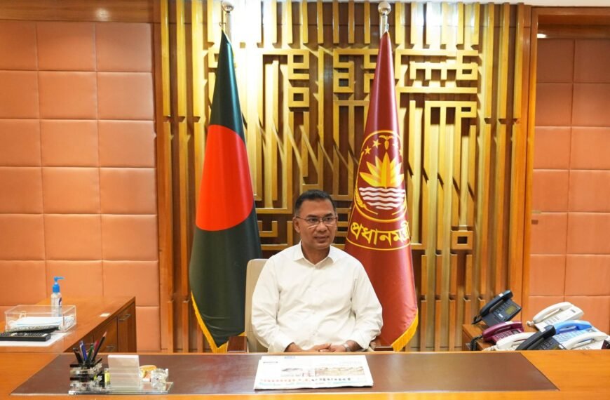 Prime Minister Tarique Rahman holds office at the Armed Forces Division for the first time