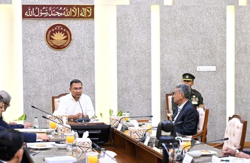 Prime Minister Tarique Rahman chairs first cabinet meeting at Secretariat
