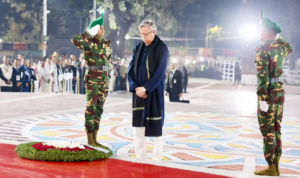 President pays tribute to language martyrs