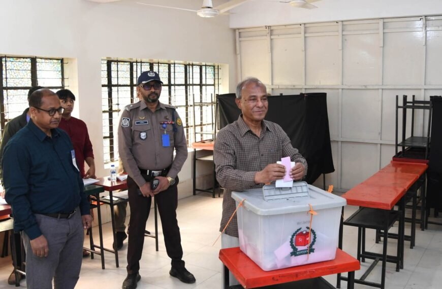 Home Affairs Advisor casts vote&hellip;