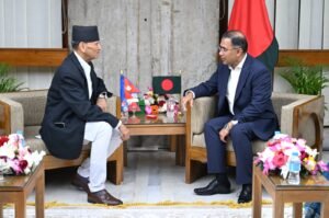 Nepal’s Foreign Minister meets newly elected Prime Minister