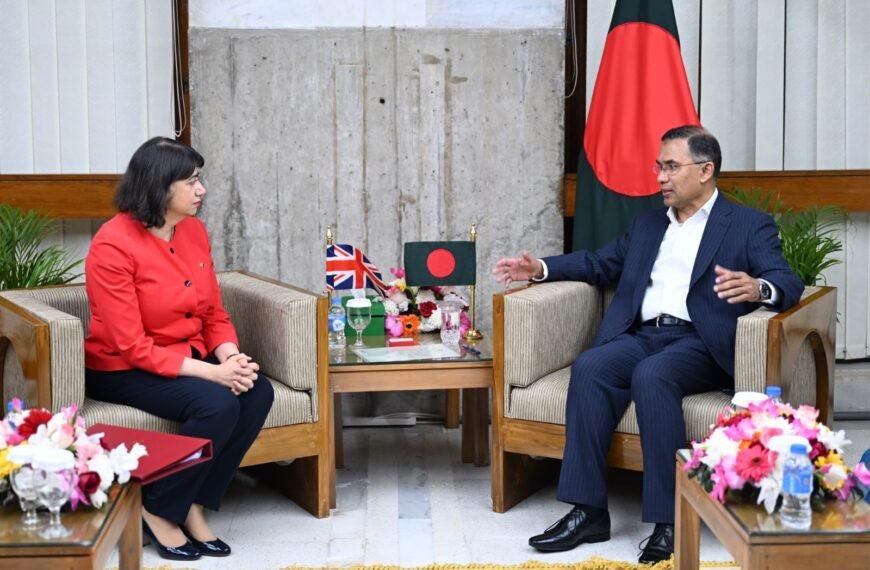UK Under-Secretary Seema Malhotra pays courtesy call on newly elected Prime Minister