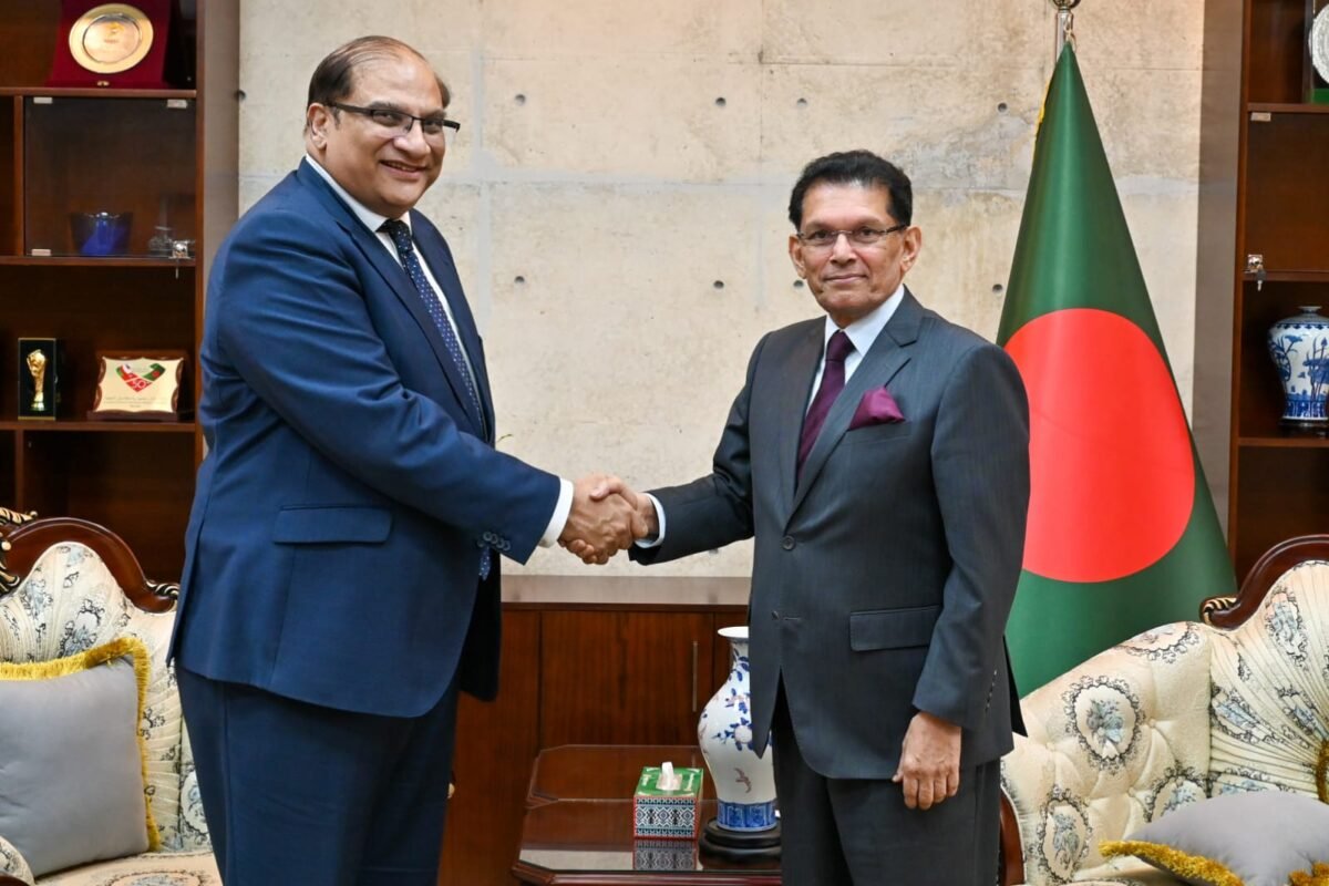 Pakistan High Commissioner Imran Haider pays courtesy call…