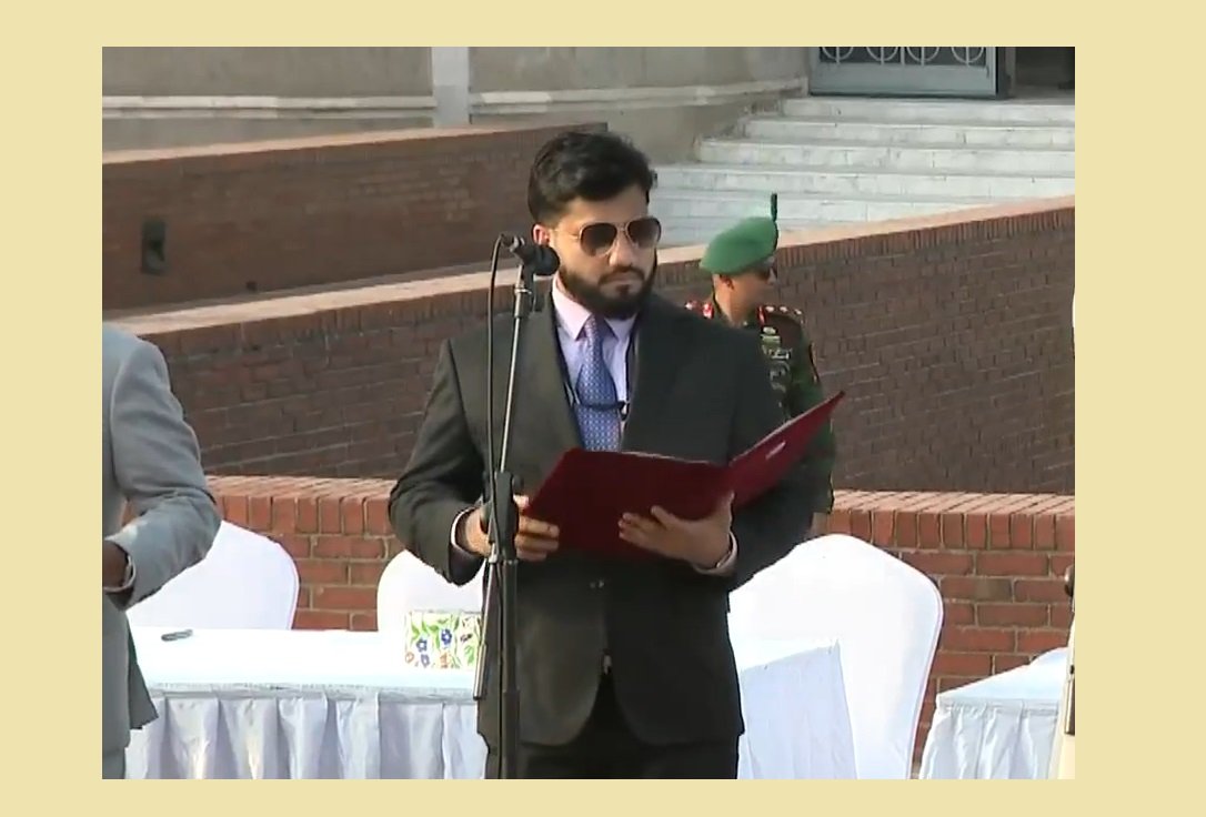 Ishraq Hossain takes oath as State Minister for…